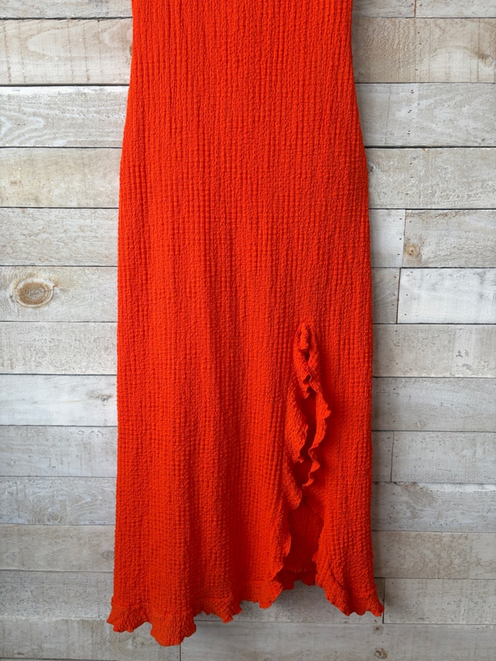Free People FP Beach tangerine orange maxi dress - Picture 5 of 11